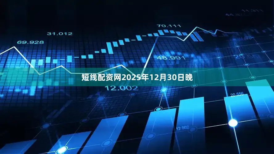 短线配资网2025年12月30日晚