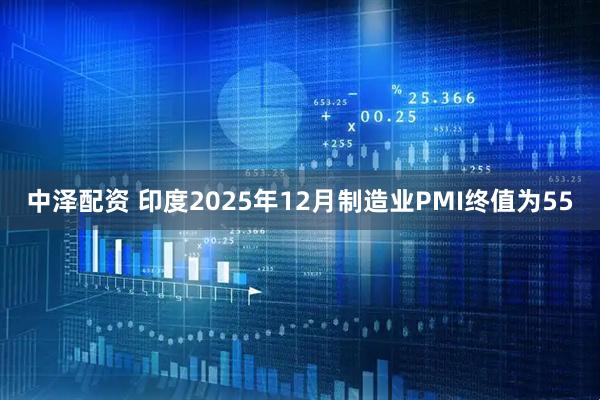 中泽配资 印度2025年12月制造业PMI终值为55